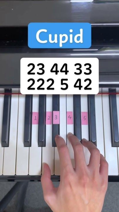Fall in Love with This Easy Cupid Piano Tutorial