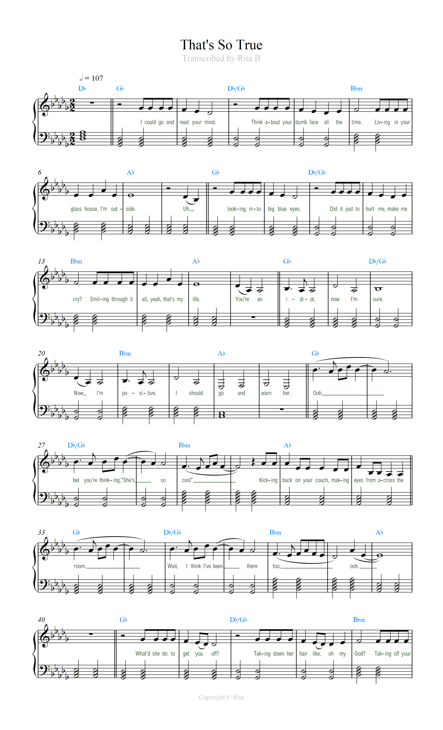 Play Gracie Abrams’ Famous Hit on Piano (Free Sheet Music)