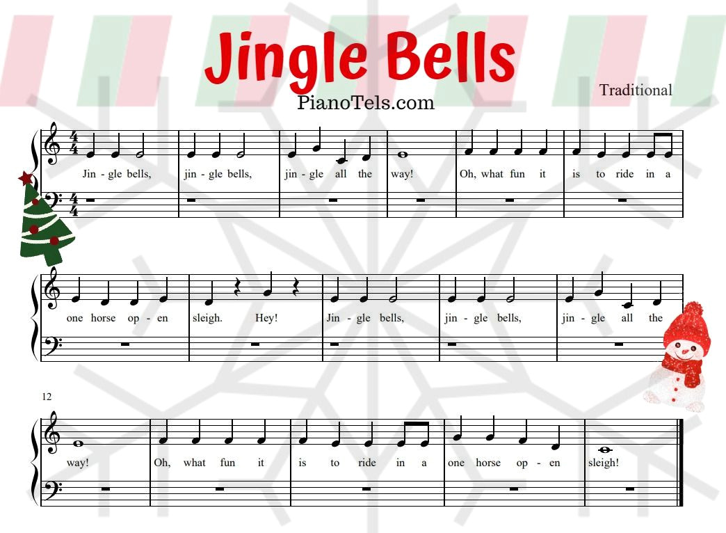 Ring in Christmas with Easy Piano Jingle Bells Ring in Christmas with Easy Piano Jingle Bells