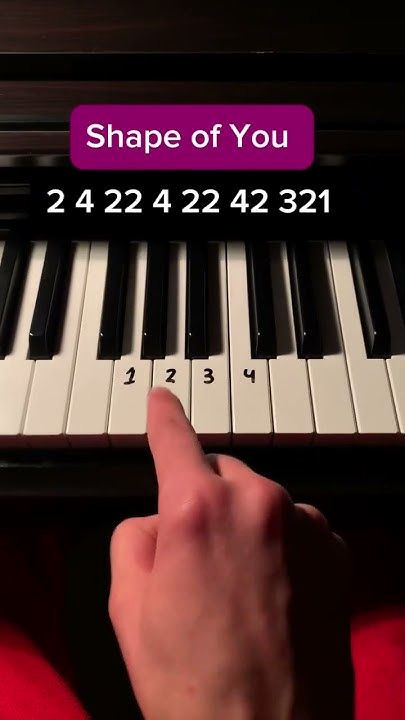 Play Ed Sheeran’s Shape of You on Piano in 5 Easy Steps