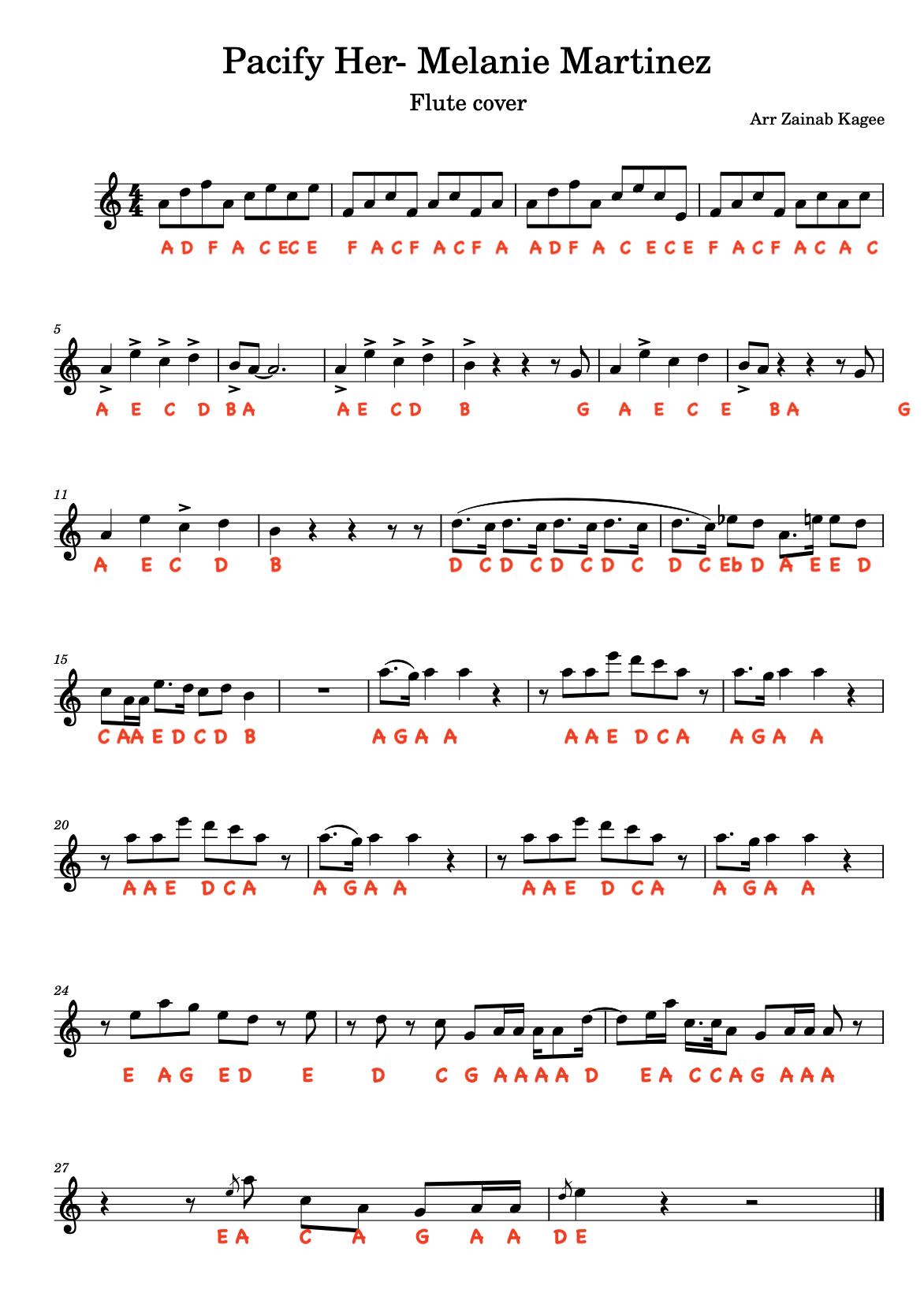 Soothe Your Soul: Melanie Martinez Sheet Music