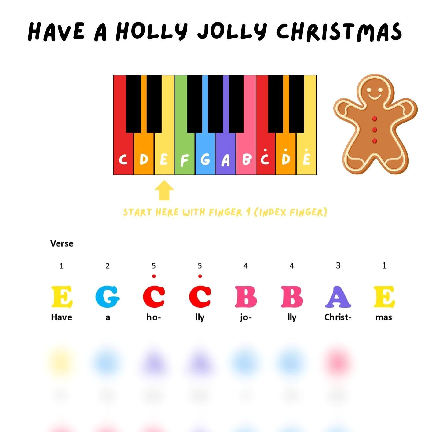 Jazz Up Your Holiday Sing-Along with Colorful Christmas Song Sheets!