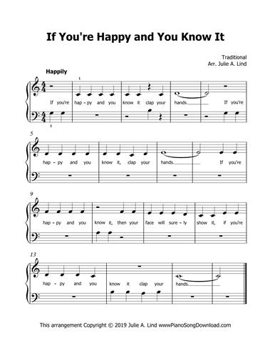 Happy Piano Moments at Your Fingertips — Free Sheet Music