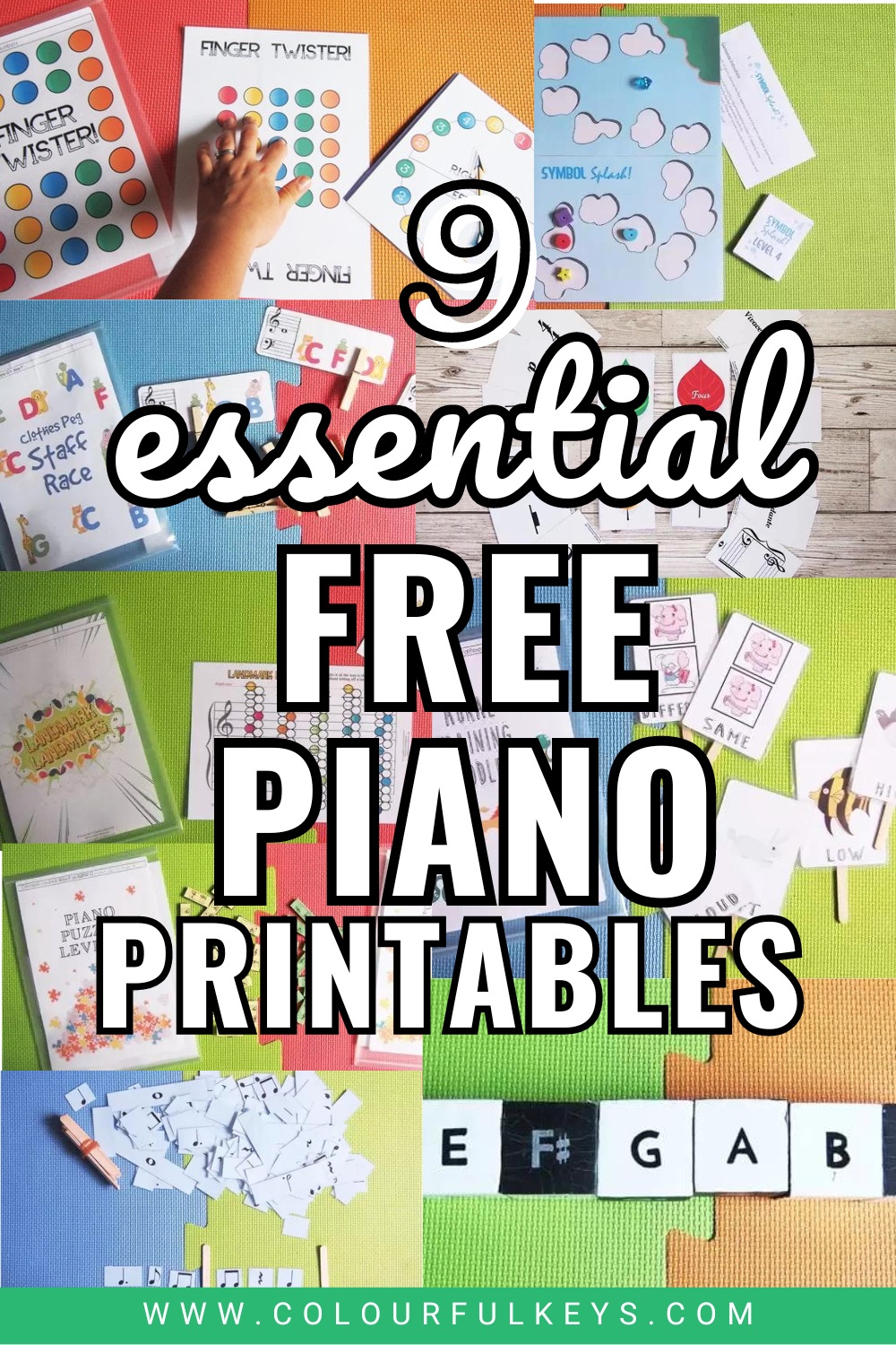 Learn Piano with Ease: Free Downloadable Printables