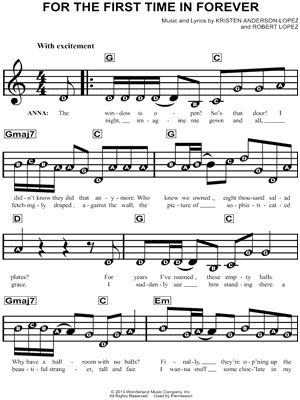 Free Frozen Sheet Music: Learn to Play ‘Let It Go’ in A Minor