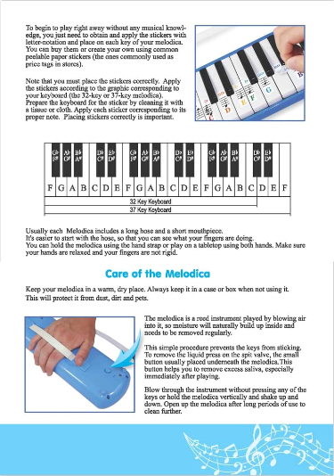 Beginner’s Guide to Playing Melodica by Note