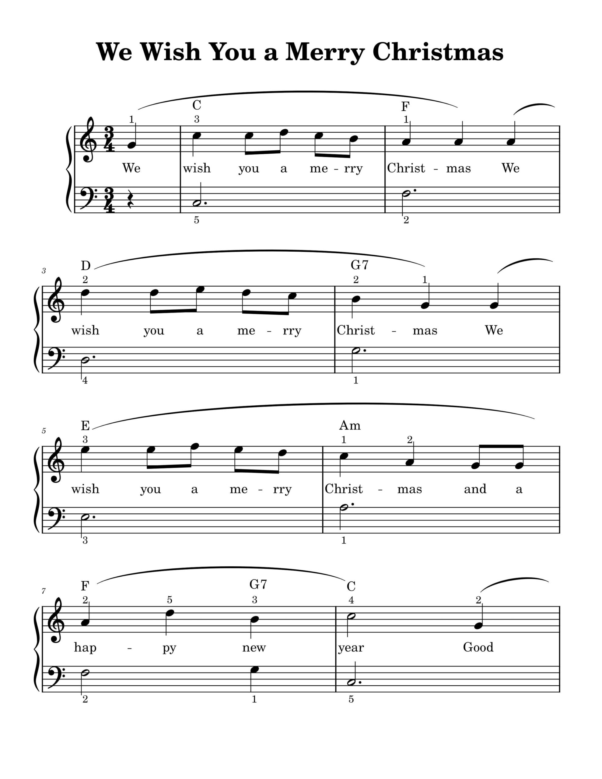 Deck the Halls: Easy Piano Christmas Carols