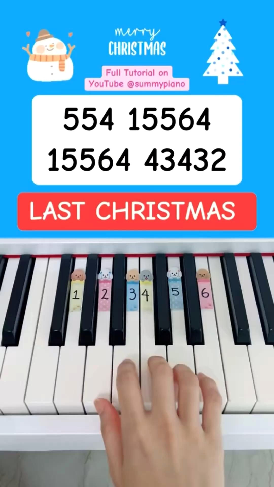 Easy Piano Tutorial: Learn Last Christmas in Minutes