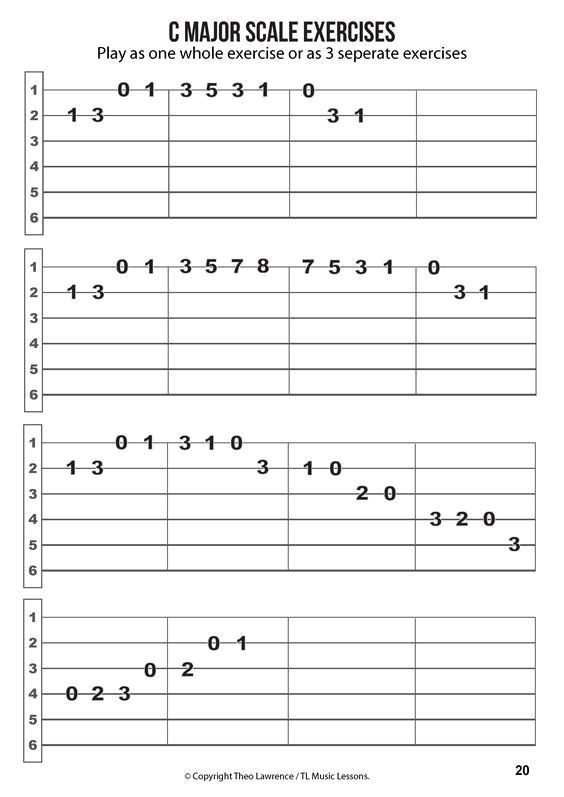 Unlock the Perfect Guitar Sound: Master the C Major Scale Warm-Up
