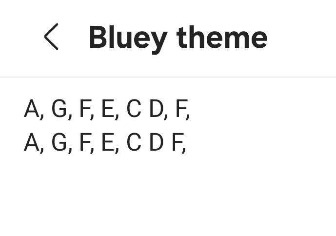 Simple Lyres & Thumb Piano Notes for Bluey Fans