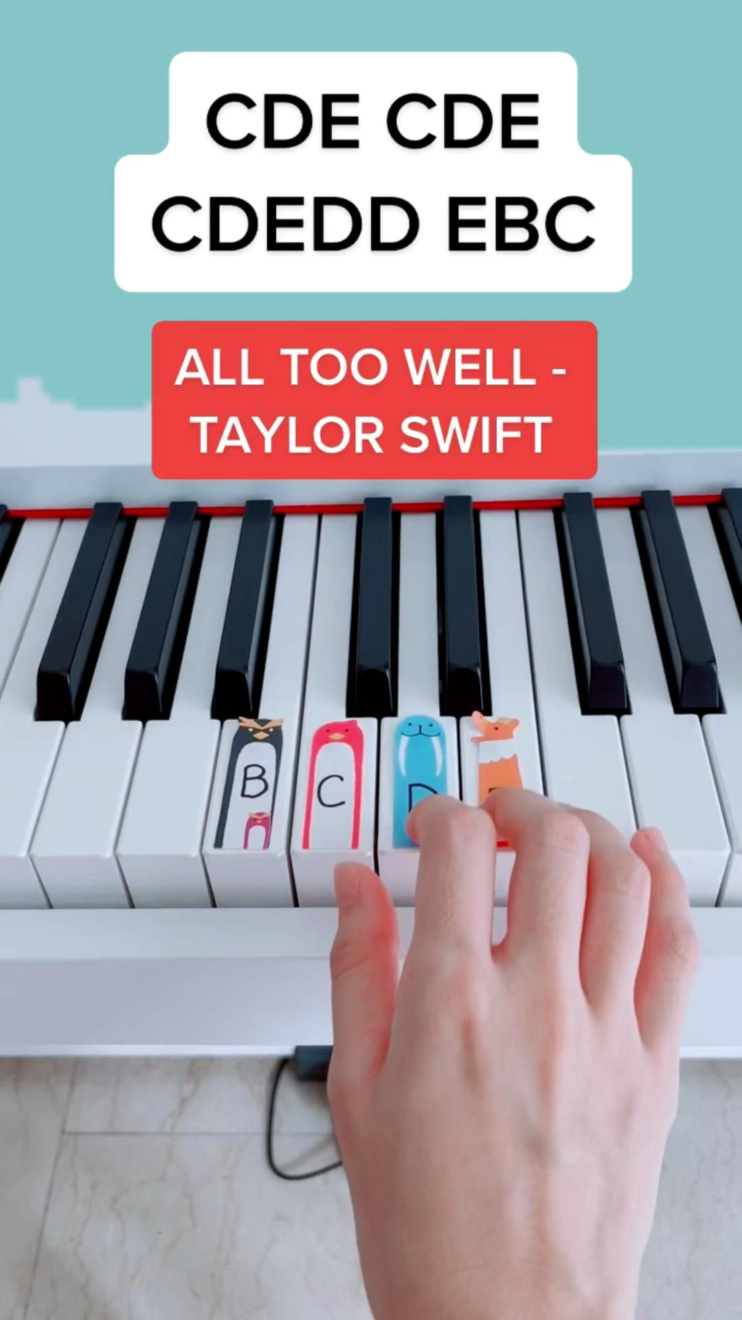 Play Taylor Swift’s ‘All Too Well’ on Piano in Minutes!
