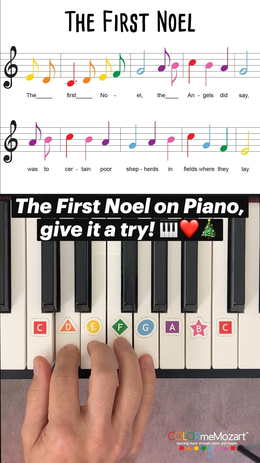 Play the Magical First Noel on Piano