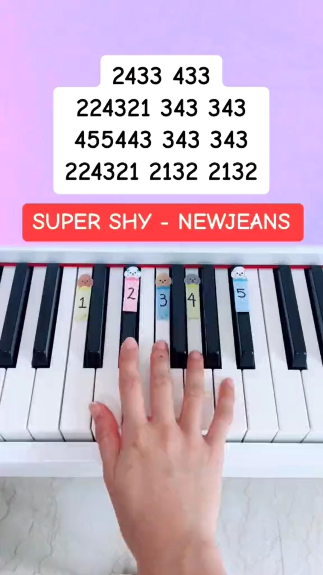 Become a Rockstar on Piano: Learn NewJeans — Super Shy