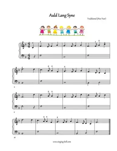 Easy Piano Songs for Kids & Free Sheet Music