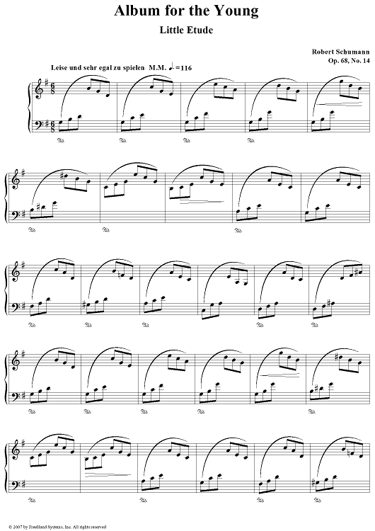 Unlock the Beauty of Schumann’s Little Etude