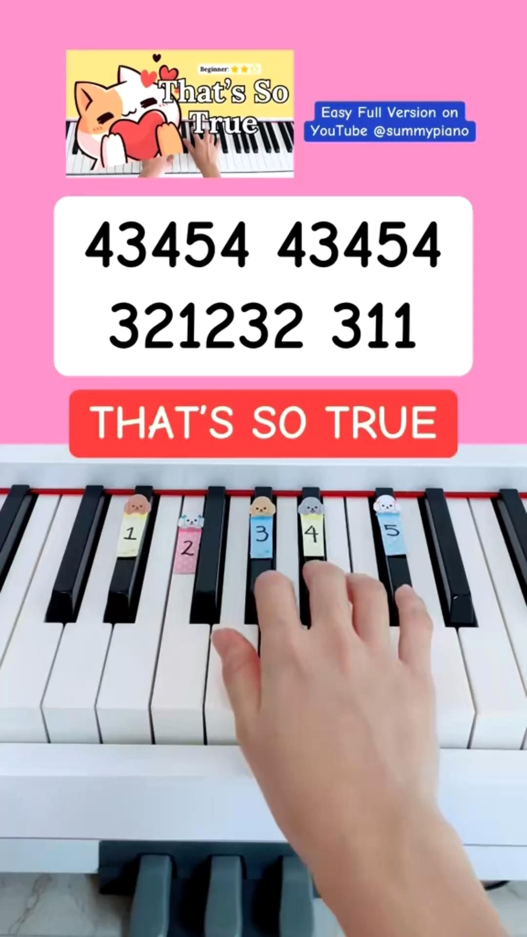 Easiest Piano Tutorial in 60 Seconds