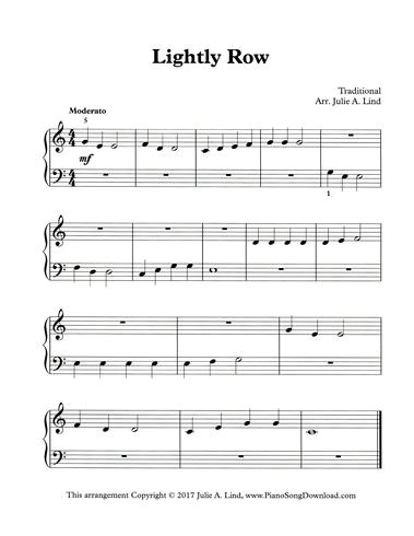 Easy Piano Sheet Music: Play for Free