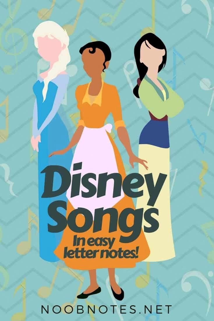 Easy Disney Music Notes for Beginners