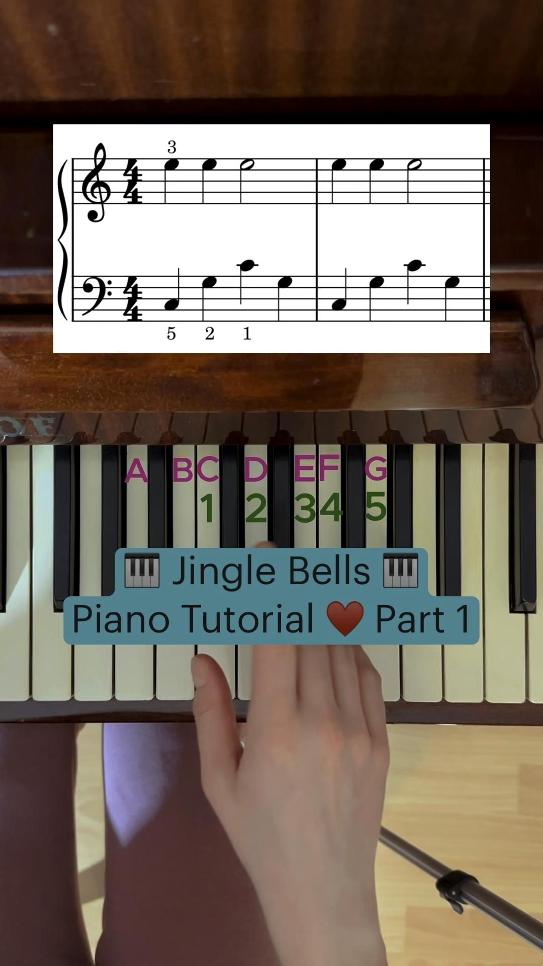 Learn to Play Jingle Bells on Piano