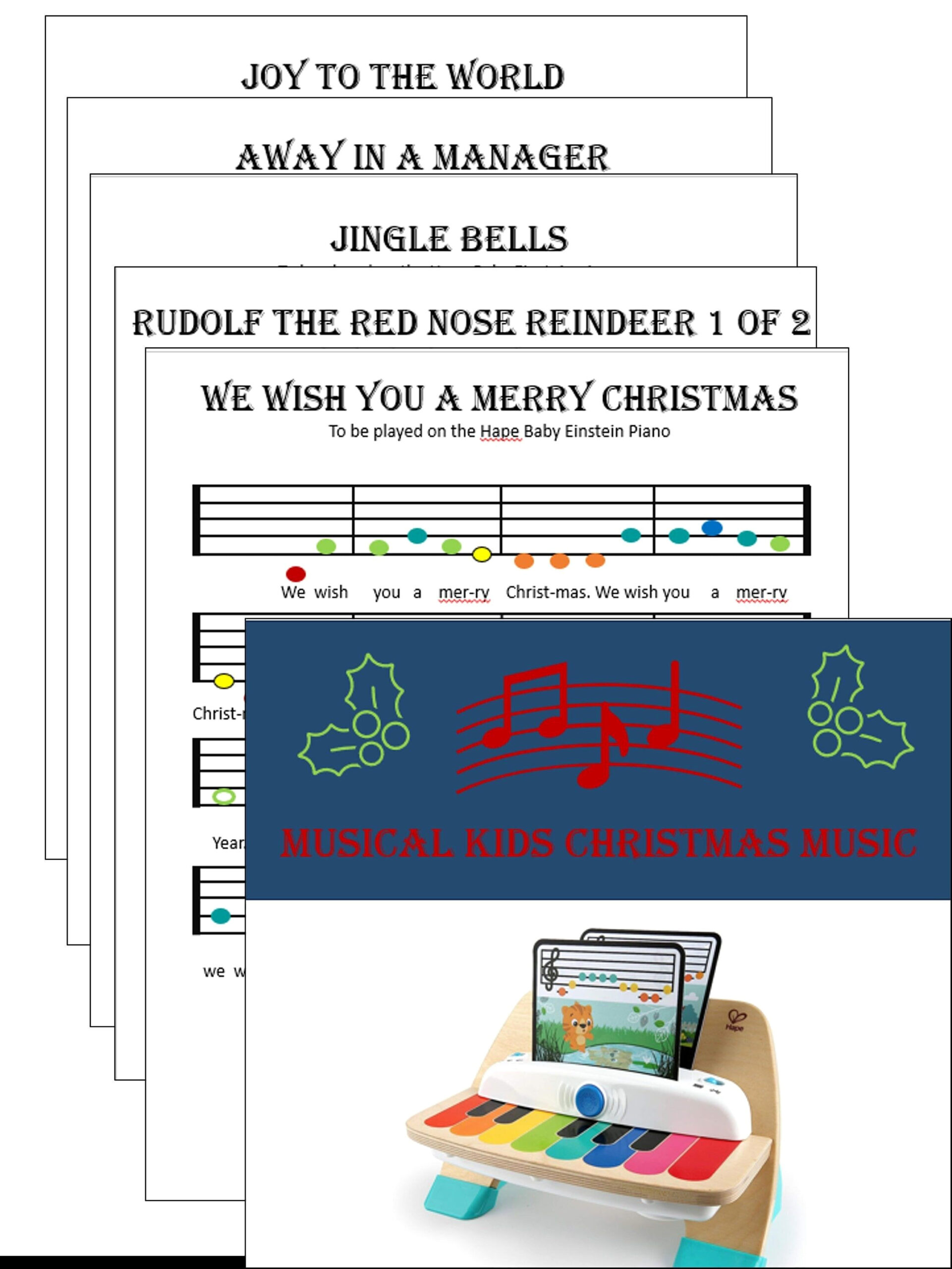Easy Christmas Carols for Baby on the Magic Touch Piano