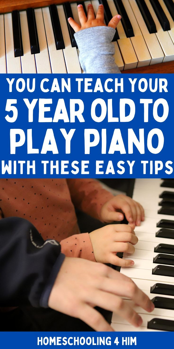 Teach Your 5-Year-Old Piano in 5 Easy Steps!