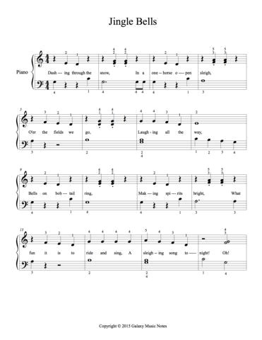 Ring in the Holidays with Jingle Bells Piano Sheets