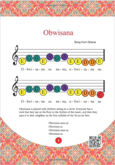 African Rhythms at Your Fingertips: Easy Sheet Music for Chromanote Instruments