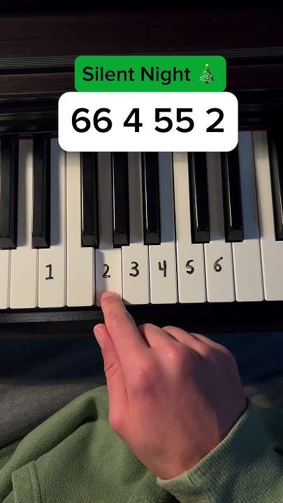 ‘Make Christmas Magic with Silent Night on Piano’