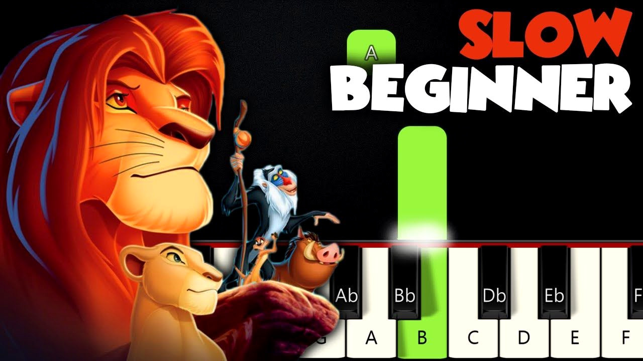 Love in the Savannah: Easy Piano Tutorial with Sheet Music