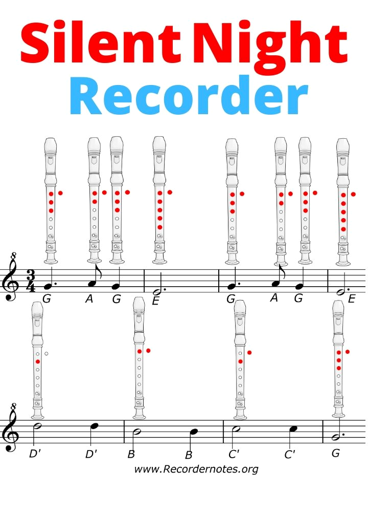 Learn How to Play a Beautiful Silent Night on the Recorder