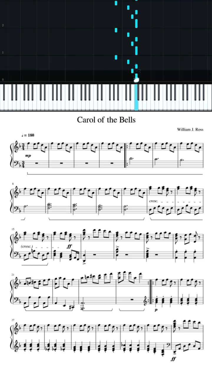 Learn Carol of Bells on Piano: Step-by-Step Tutorial