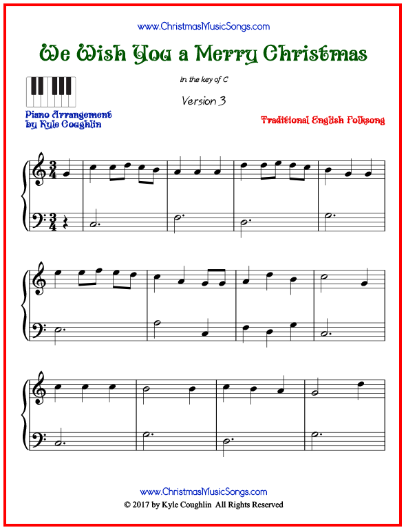 ‘Jingle All the Way: Free Christmas Piano Sheet Music’