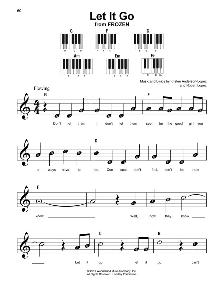 Easy 5-Minute Frozen Piano Tutorial (Let It Go Sheet Music) Easy 5-Minute Frozen Piano Tutorial (Let It Go Sheet Music)
