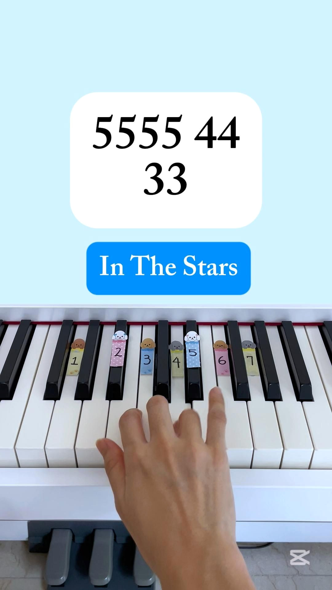 Play ‘In the Stars’ on Piano in Minutes