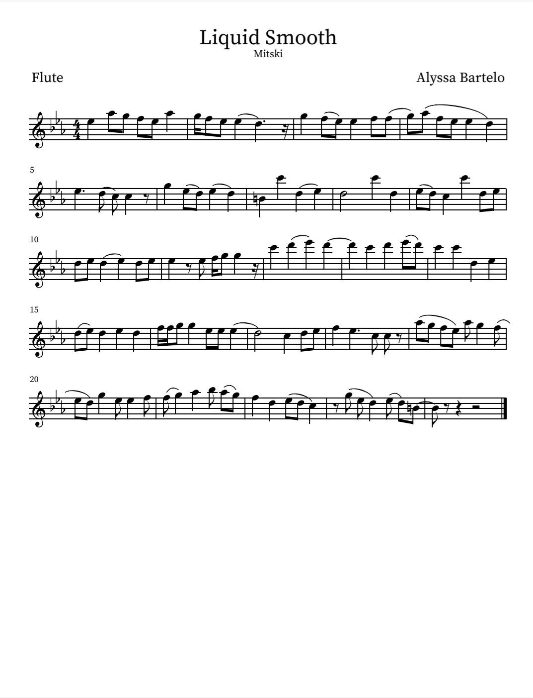 Smooth Flute Music for Easy Practice