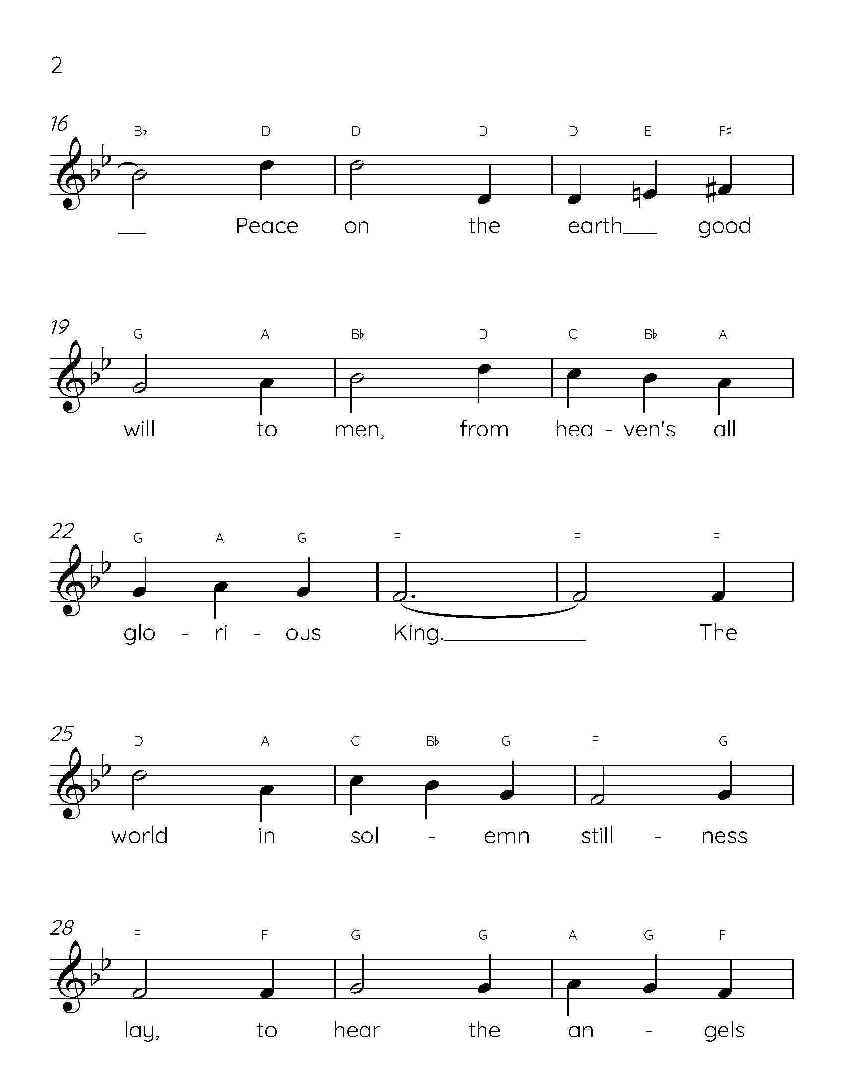 Free Christmas Song: Easy Piano Sheet Music for Kids