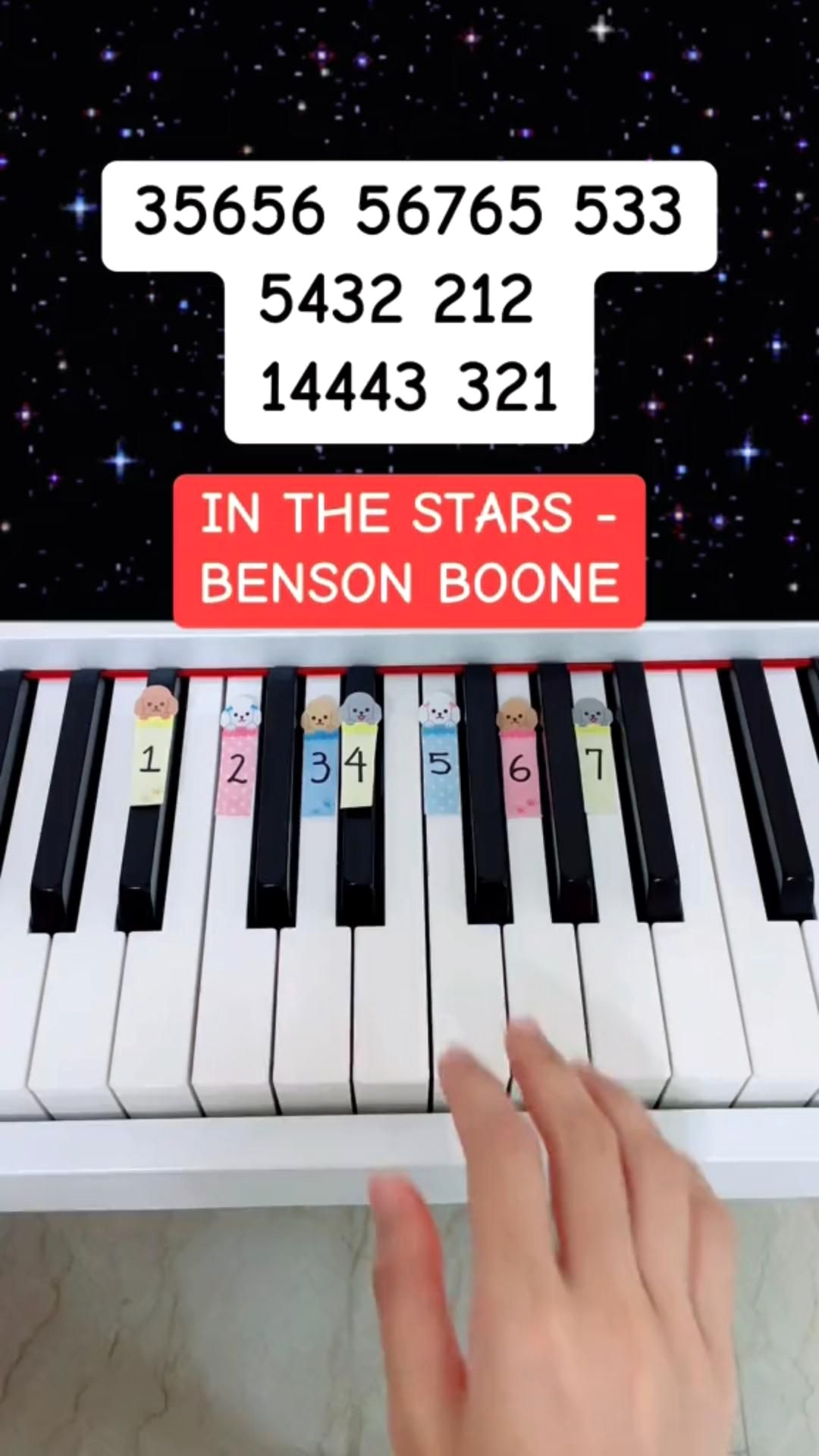 Shine with Benson Boone’s Cosmic Piano Cover