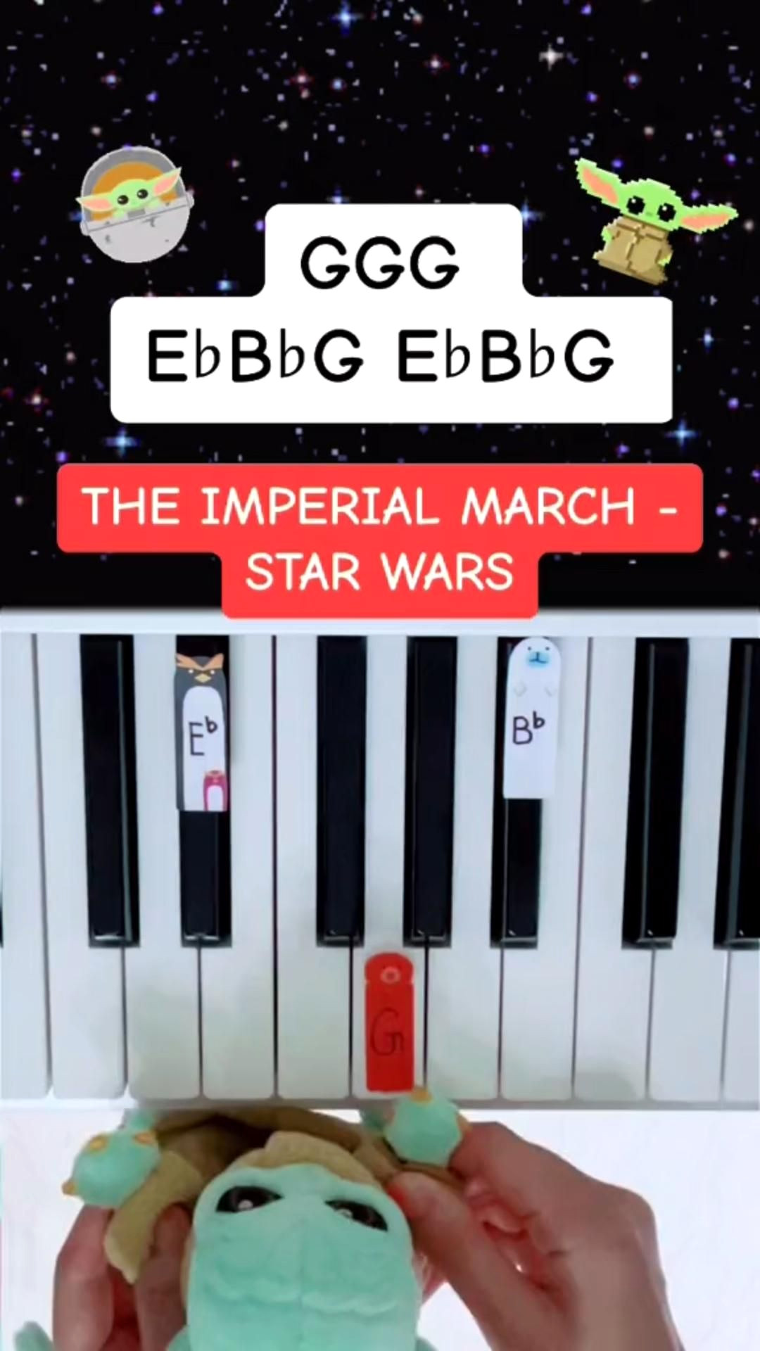 Piano Tutorial: Epic Star Wars Main Theme
