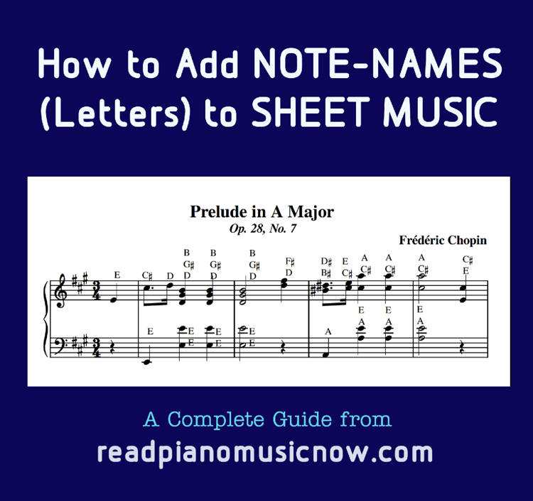 Unlock Sheet Music Secrets: How to Add Note-Labeled Scores Unlock Sheet Music Secrets: How to Add Note-Labeled Scores