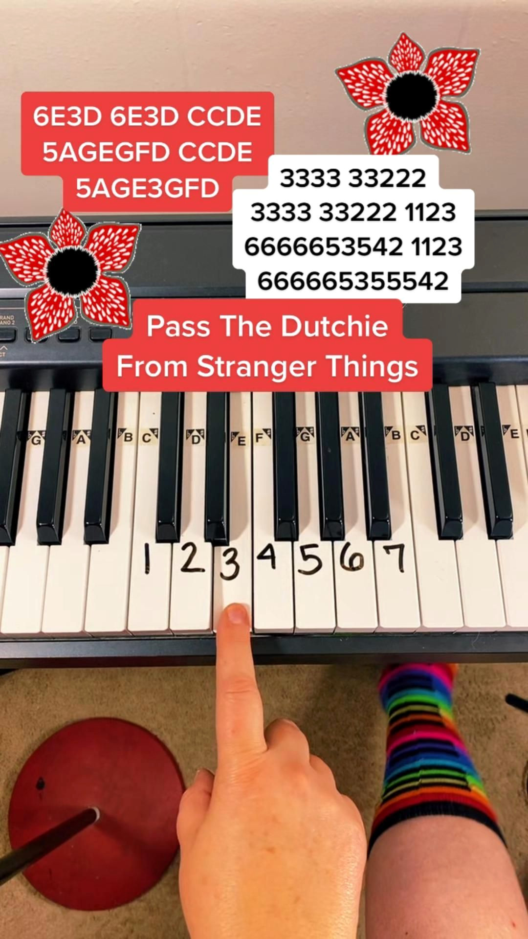 Stranger Things Piano Tutorial — Play Dutchie Instantly