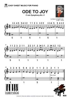 Easy Sheet Music for a Joyful Christmas