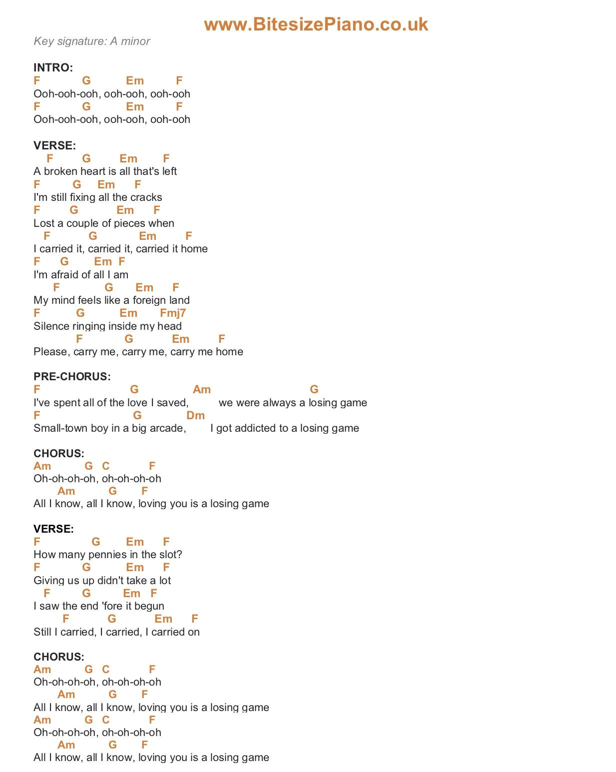 Sing Along to Duncan Laurence’s Arcade with Easy Piano Chords & Lyrics