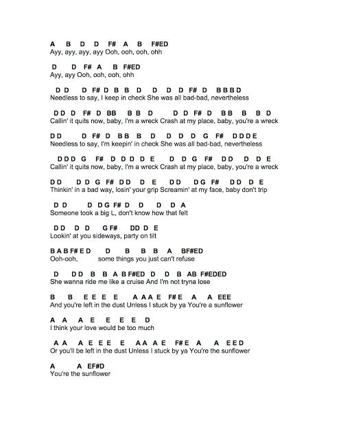 Sunflower Vibes: Swae & Post Malone’s Epic Collab