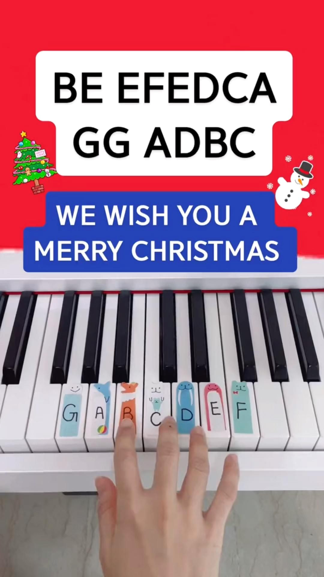 Merry Christmas Magic: Easy Piano Tutorial