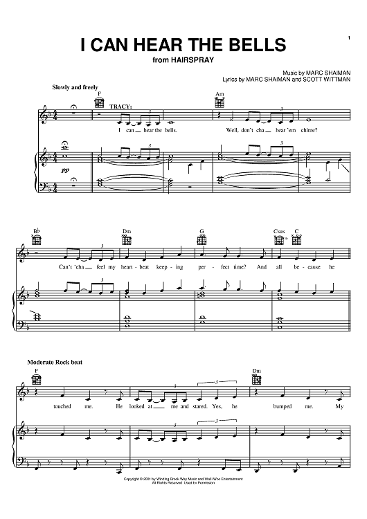Free Download: Ring in the Romance with I Can Hear The Bells Sheet Music
