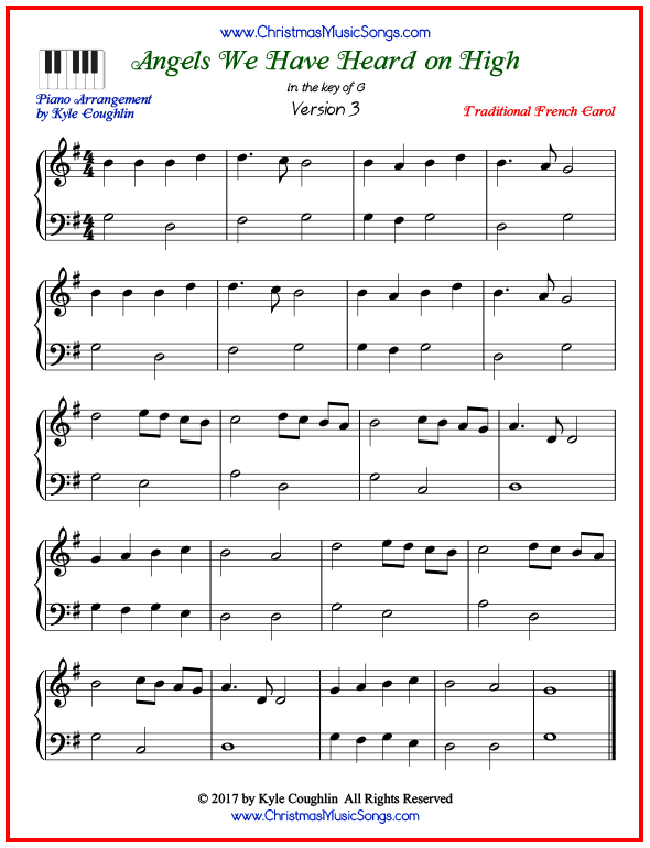 Elevate Christmas: Free Piano Sheet Music Printable
