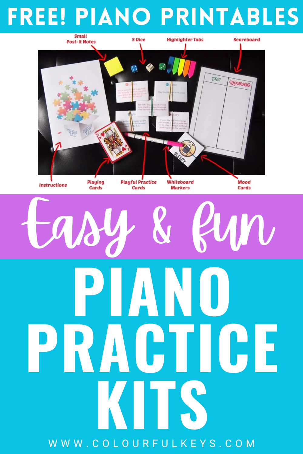 8 Free Piano Practice Sheets to Master Music Faster