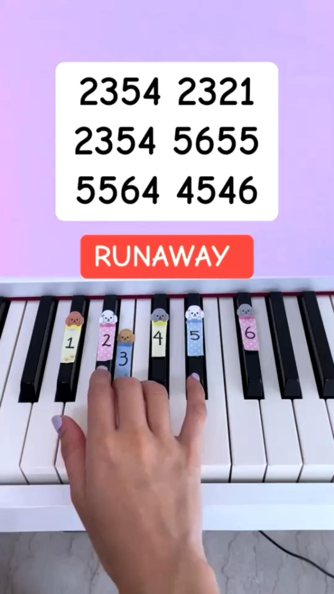 Simplify Your Piano Skills: Easy Runaway Cover
