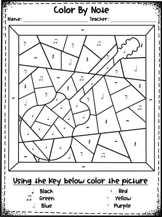 Color Your Way to Music Mastery