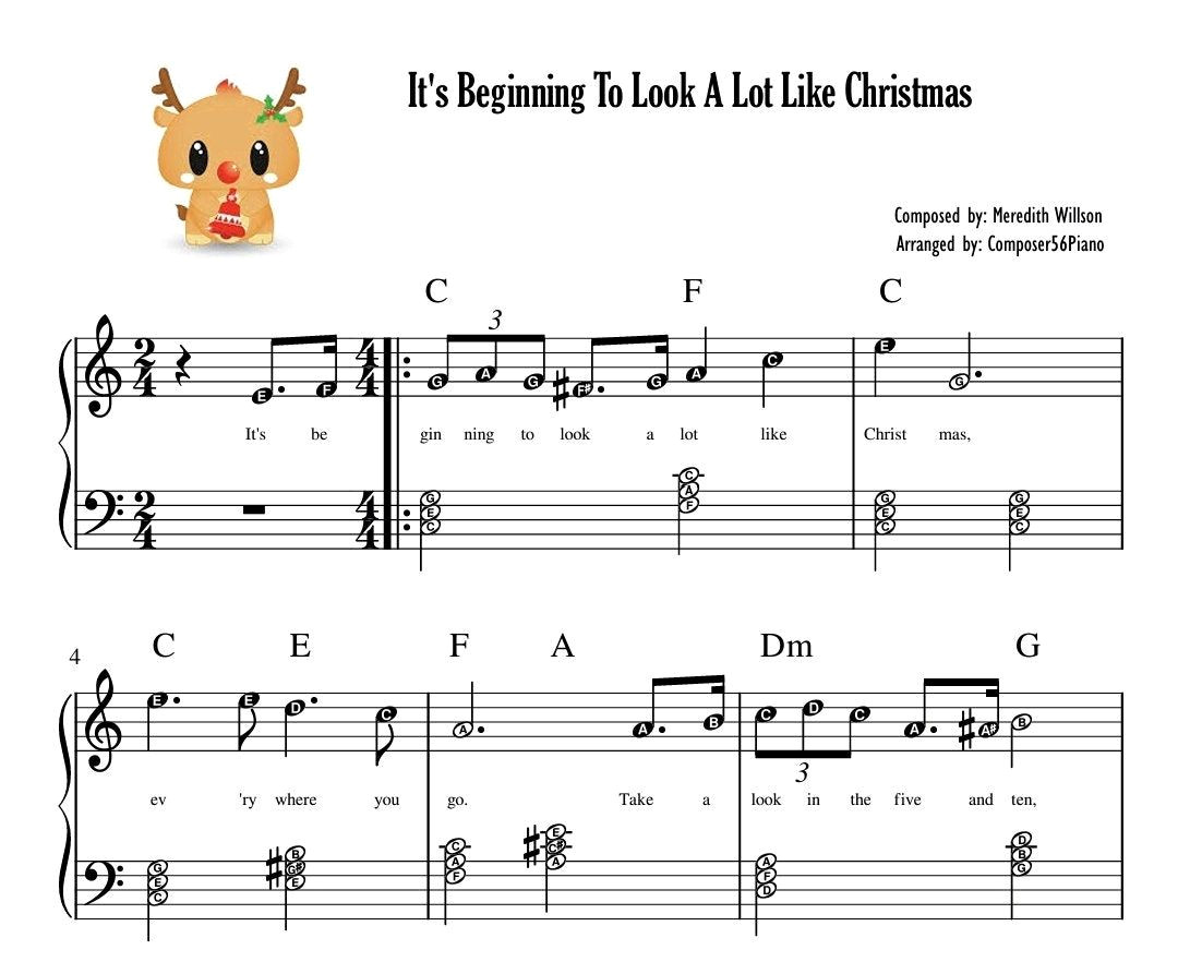 Deck the Halls with Easy Christmas Piano